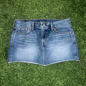 Levi’s Denim Blue Mini Skirt
